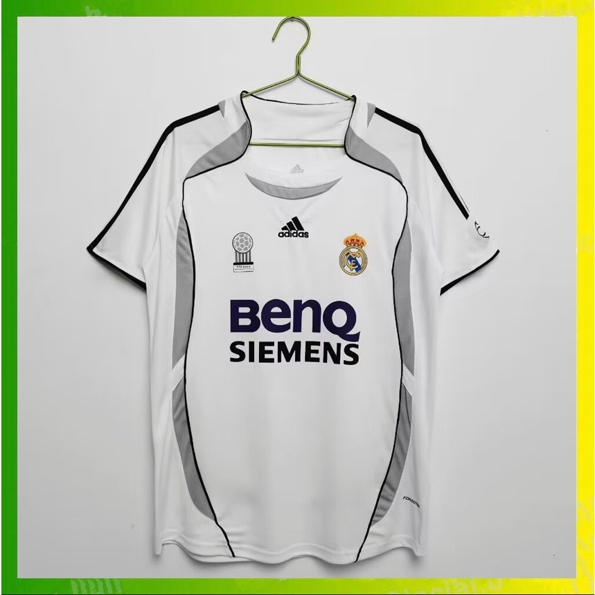 Tailândia retro 2006/2007 Camisa De Futebol Doméstico Da Temporada Real Madrid