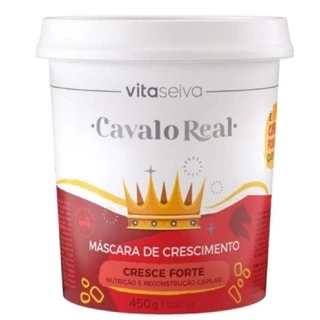 Mascara Crescimento Cavalo Real Cresce Forte Vita Seiva 450G