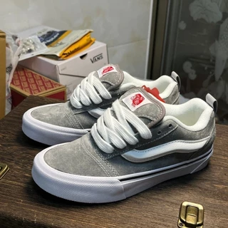 Lançamento Brasil 2024SKOOL Sapatos de Pão de Camurça Cinza Gordo Casual Americano Esportivo Homens Mulheres Tênis de Casal VNYZ