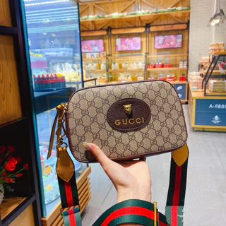 Bolsa A Tiracolo Neutra , Clássica retro Tigre De Alta Qualidade Feminina Impressa Com Letra