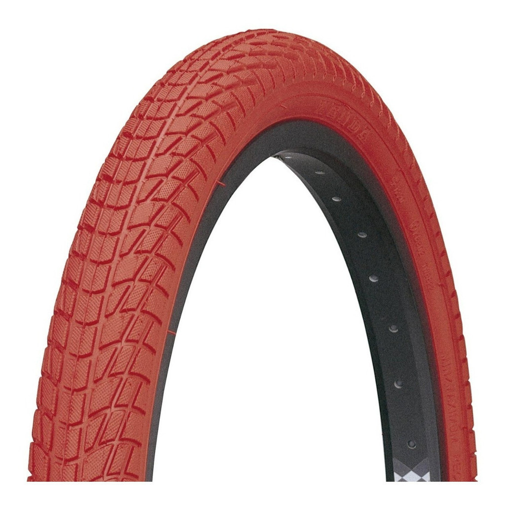 Pneu BMX ALTA X-Cross – 20 X 1,95 – Noir/Rouge – Neuf