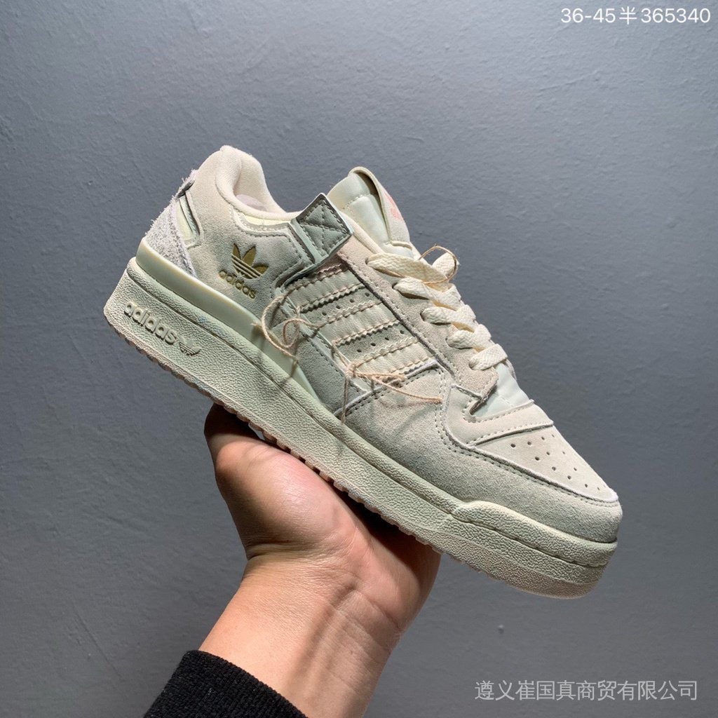 O autêntico Nike7255 AD Bad Bunny Forum84 baixo homem andando tênis sapatos casuais bege