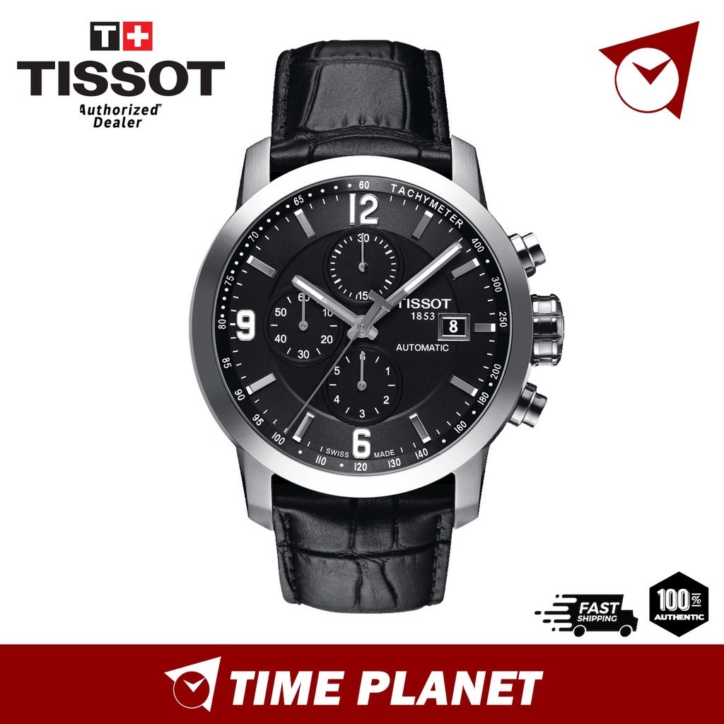 Garantia Oficial Tissot PRC 200 Cron grafo Autom tico Homens Rel gios T0554271605700