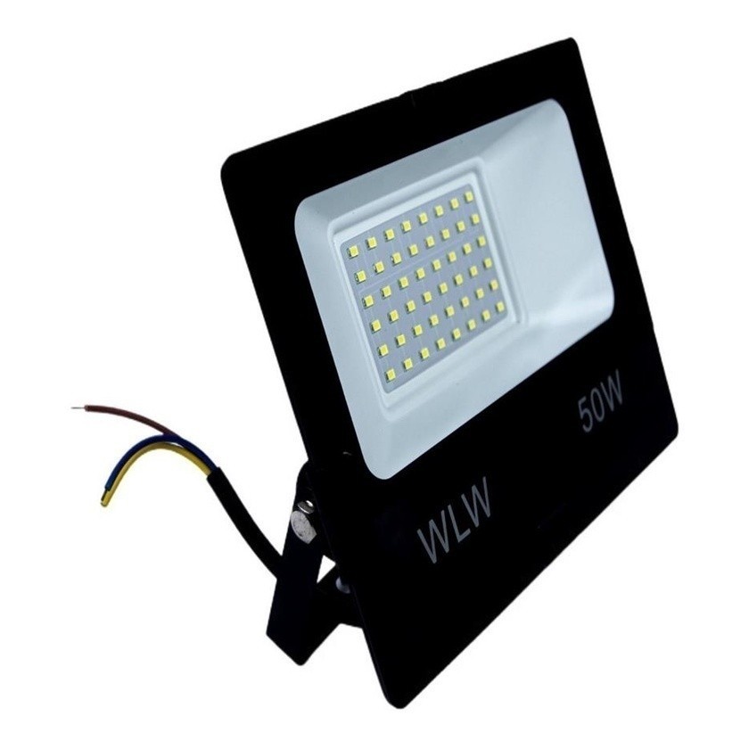 Refletor Holofote Led 50w Smd Branco Frio Bivolt