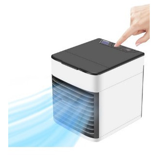 Mini Ar Condicionado Portátil Arctic Air Cooler Umidificador Climatizador Luz Led USB