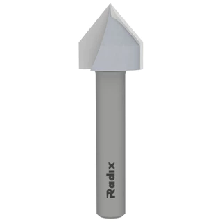 Fresa Ponta V Corte 14.3x13mm Haste 6mm 2059070.01 Radix