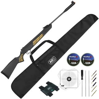carabina de pressão Norica Black Eagle 4.5 +Capa+Kit Limpeza