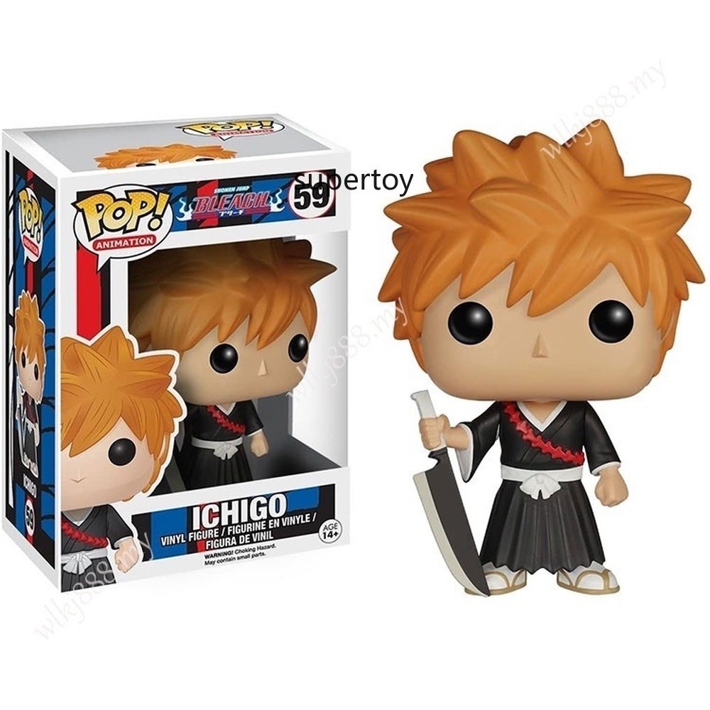Funko POP Anime : Lixívia-Ichigo 59 Ação Figura Brinquedos