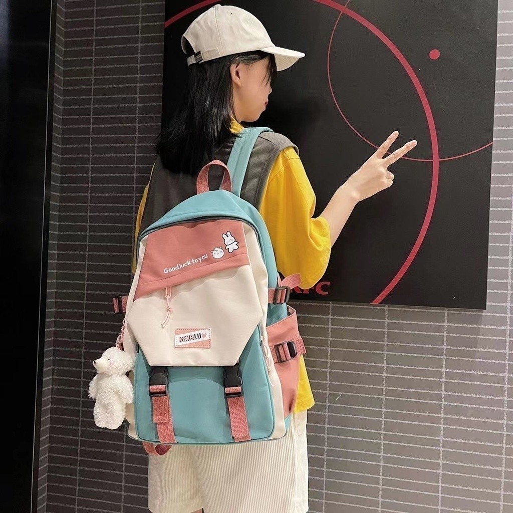 mochila de viagem casual menina bonita mingstore
