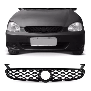 Grade Corsa Classic Colmeia Preta Gm 2000 2001 Até 2007 2008