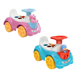 Totokinha Infantil Motoca Andador Com Boneco 6012 Cardoso