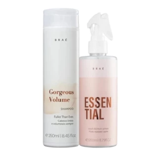 Kit Braé Gorgeous Volume Essential Fluido Reparador ( 2 Produtos)
