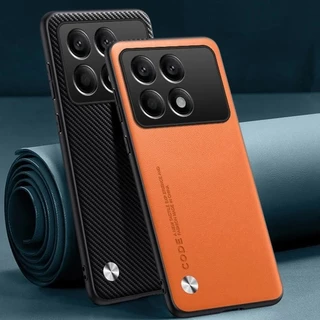 Capa De Couro De Luxo Em PU Para Poco X6 Pro Traseira Silicone Fosco De Proteção Total X5 5G