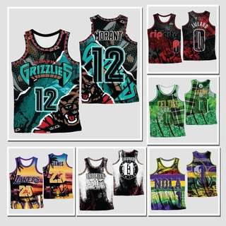 Clothify NBA Basquete Moda Drifit Jersey Vestuário Sando Top Shirt Para Homens Esportes