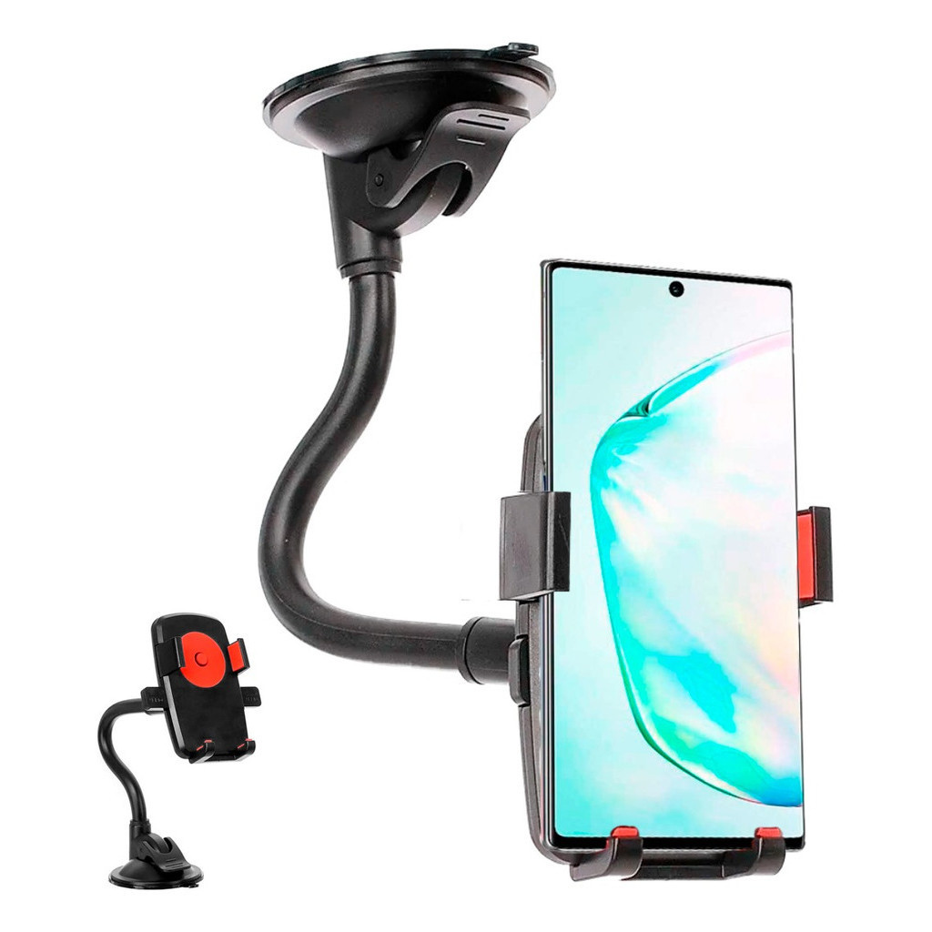 Suporte Celular Gps Carro Veicular Anti Queda Trava Automati