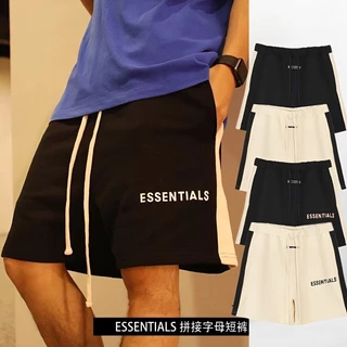 Fog FEAR OF GOD OF GOD Shorts High Street essentials Linha Dupla Linha Masculina de Desportos de Crotch Loose Crotch ins