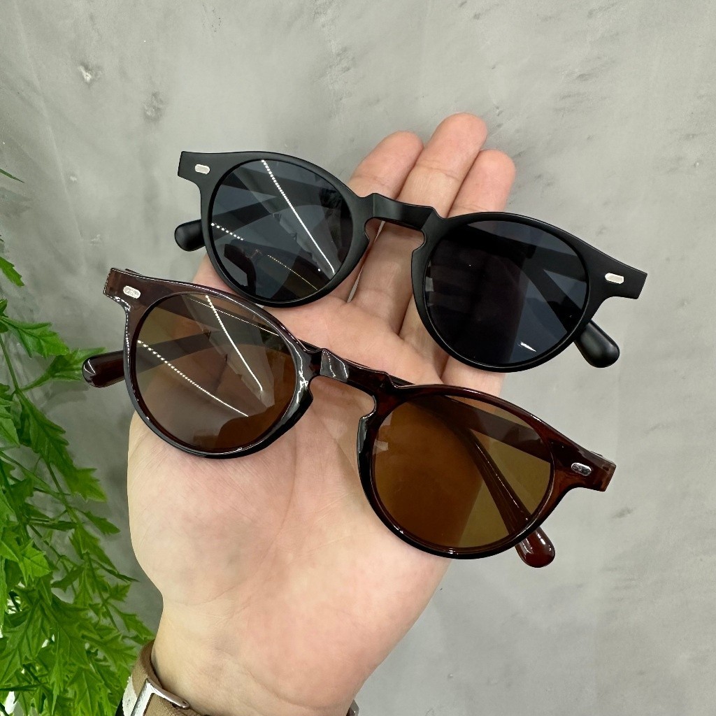 Óculos de Sol Masculino OVAL Proteção Uva Uvb Envio Rápido