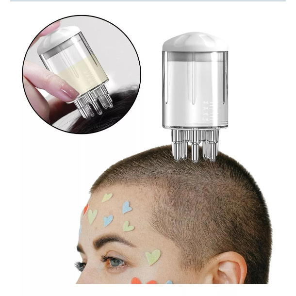 Mini Aplicador Capilar De Oleos Portatil Tratamento Pente