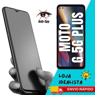 Película Fosca Privacidade TPU Soft P/ Motorola Moto G 5G Plus Matte Antispy XT2075-3