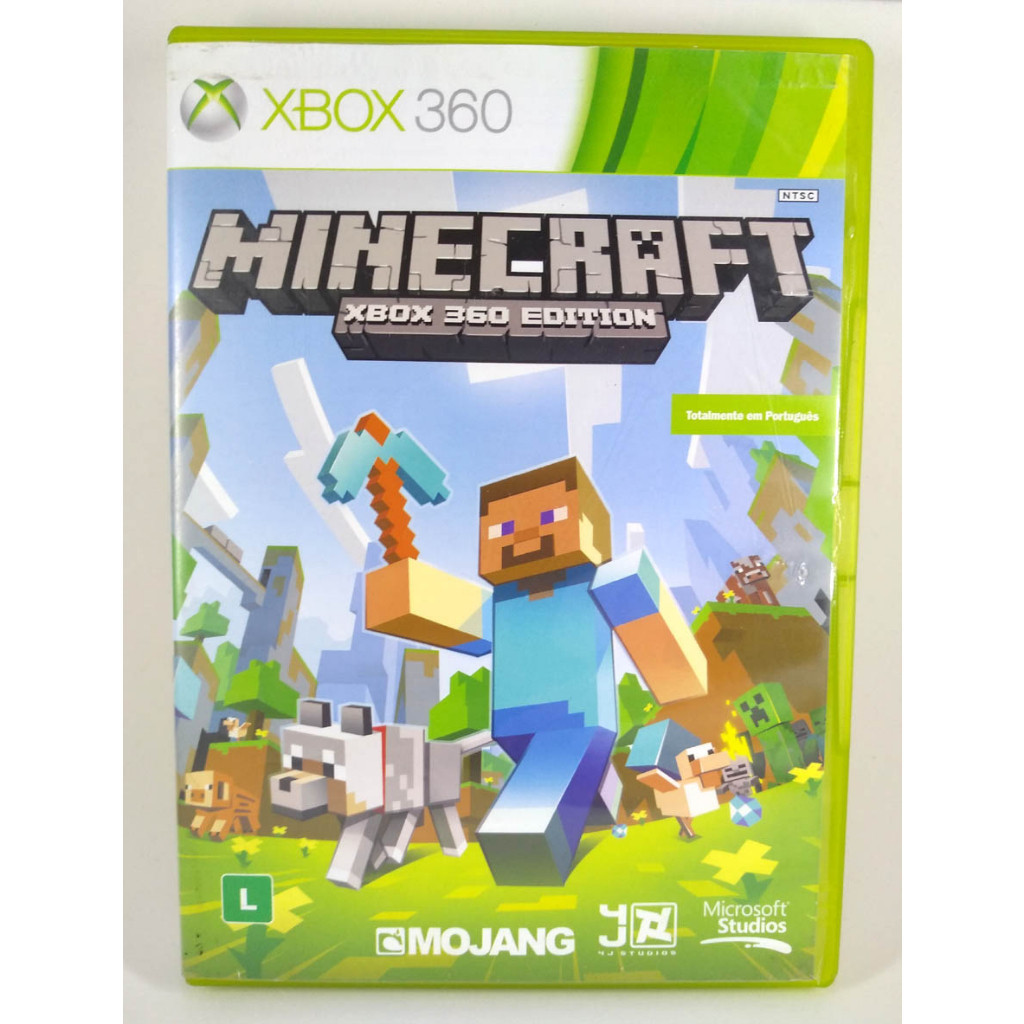 Minecraft Xbox 360 Mídia Física