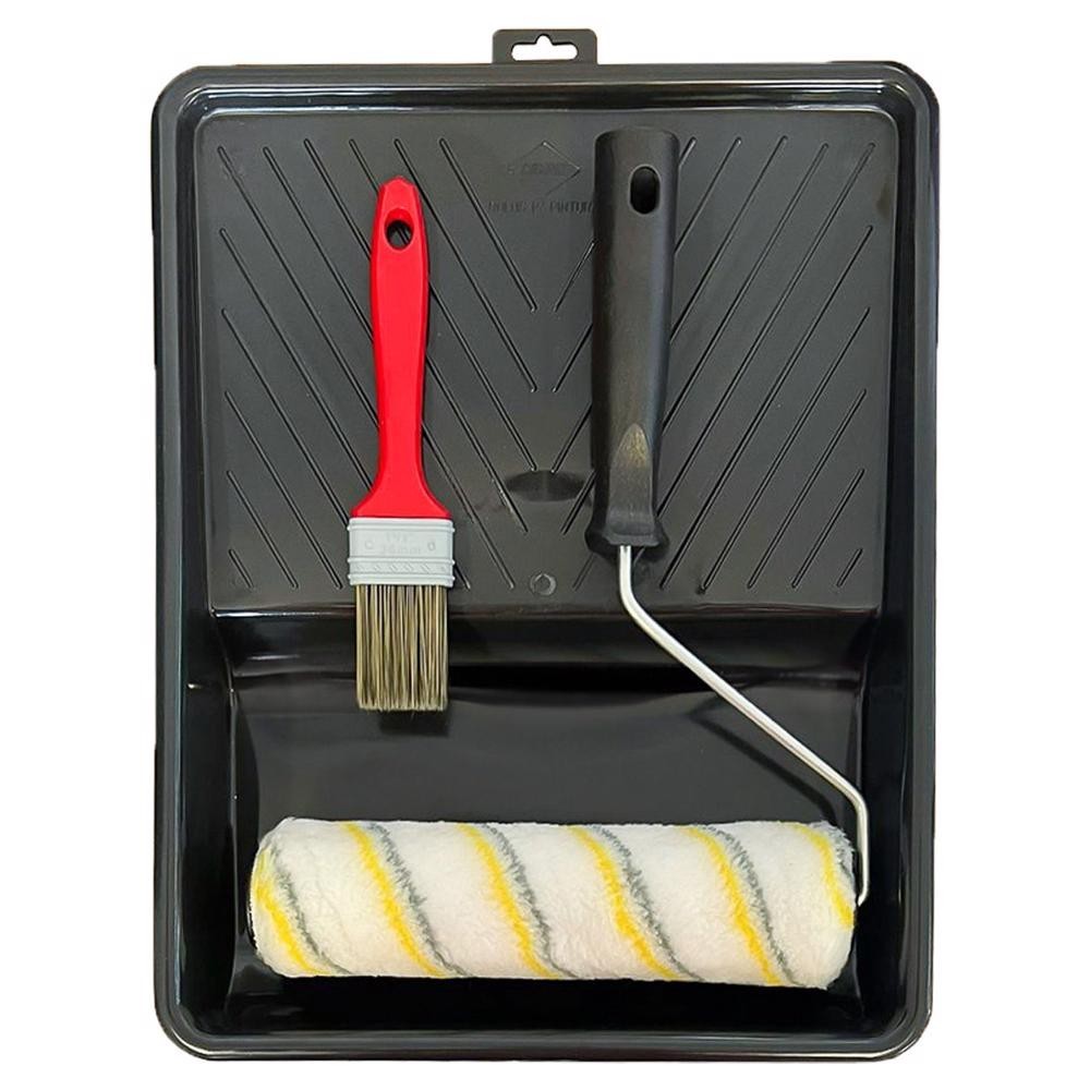 Kit Para Pintura 4 Peças Rolo 23cm - Compel