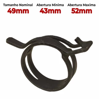 Abraçadeira Tipo Mola Mangueira Arrefecimento 49mm SUPRENS