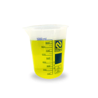 BECKER EM PP (PLÁSTICO) AUTOCLAVÁVEL - 1000mL -GRADUADA 50/50mL - 2000-1000mL -NALGON