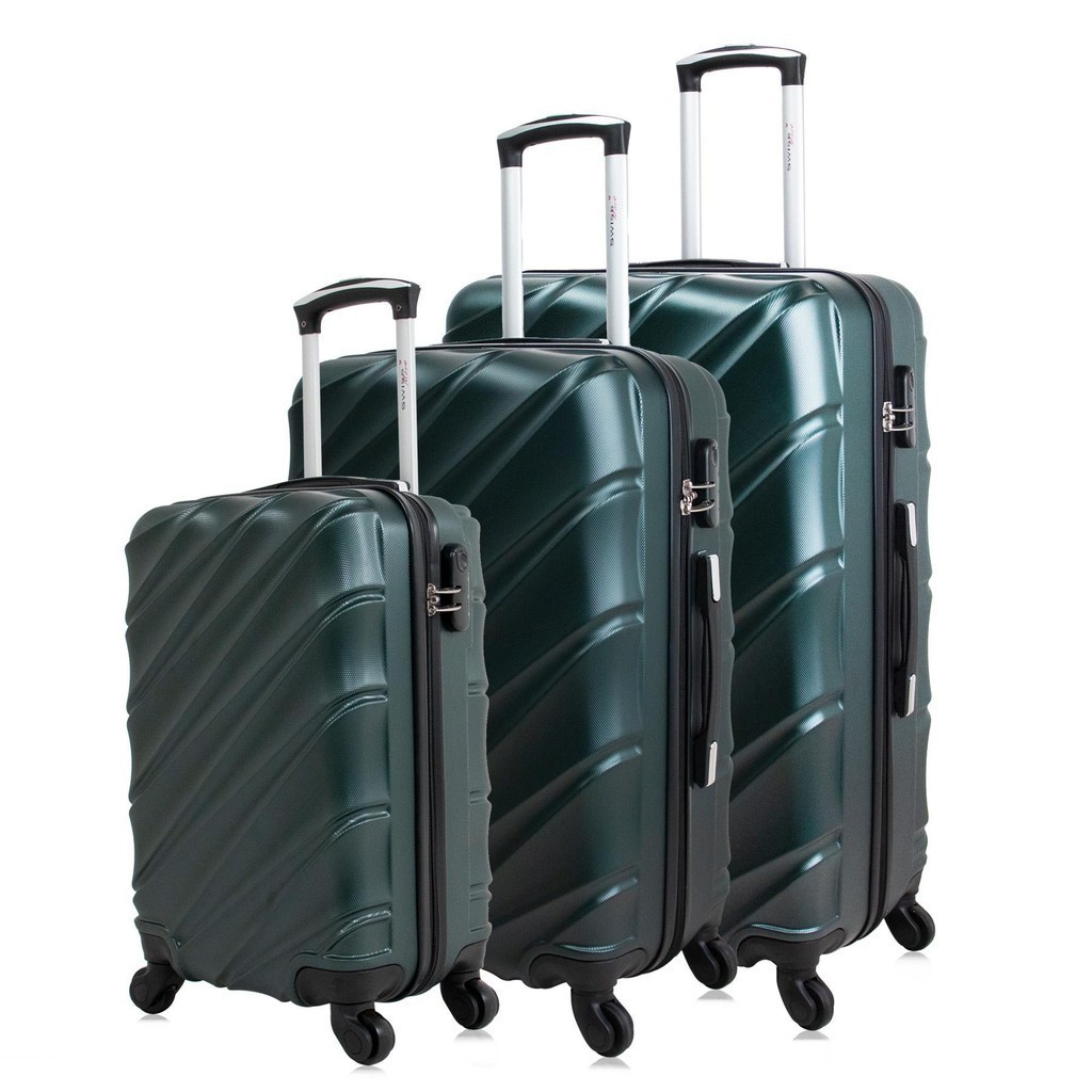 Kit malas de viagem verde PMG Havana Swiss Move