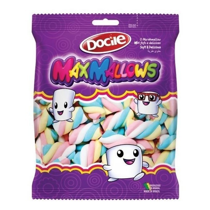 MAXMALLOWS TWIST COLORIDO 250G | Shopee Brasil