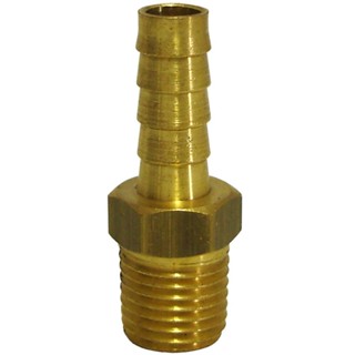 Espigão fixo (macho) rosca 3/8 npt p/ mangueira 3/8 Arcdal