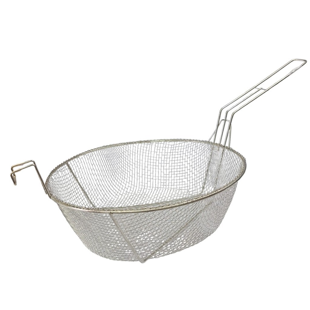 CESTO PARA FRITURA REDONDO 30CM MALHA GROSSA 047/30.