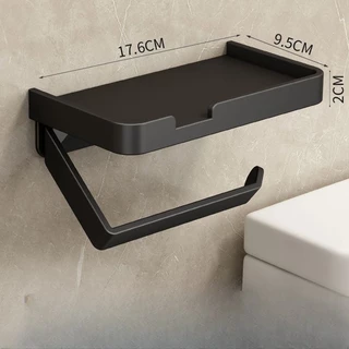 Suporte De Papel Higiênico De Parede À Prova D 'Água Multifuncional(Envio imediato)