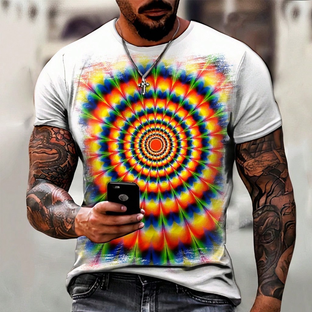 Blusas Hippies Camisetas De Colores Hippies Blusa Playeras Estilo