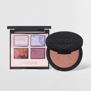 Kit Paleta de Sombras Cosmic + Blush Cintilante Océane Edition (2 Produtos)