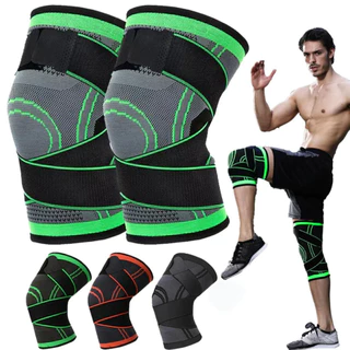Kit 2 Joelheiras De Compressão Tensor Alívio De Dor No Joelho em Oferta na Shopee
