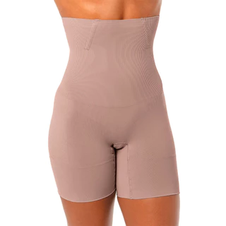 Bermuda Alta Modeladora S/Costura Adulto Microfibra Não Marca a Roupa DeMillus