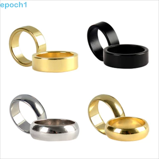 EPOCH1 Anel Mágico , 18mm/19mm/20mm/21mm De Placa De Prata Dourada , Brinquedos Mágicos Arco Circular Truques De Desempenho Feiticeiro PK Ring Street Stage