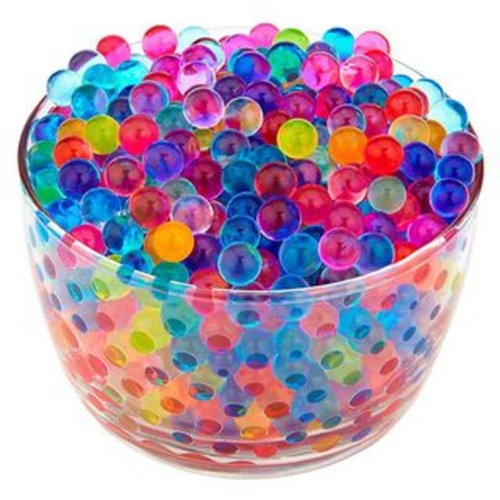 Orbeez Bolinhas de Gel Coloridas e Transparente Decorativo