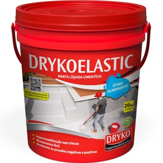 Impermeabilizante manta líquida cimentícia 20kg - DRYKOELASTIC - Dryko