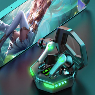 Fones De Ouvido Sem Fio Bluetooth Para Jogos TWS 5.2 Jogadores Profissionais