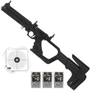 Pistola de Pressao 5.5mm PCP Hatsan Air Jet + 300 Chumbinho