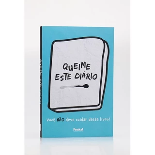 Livro Queime Este Diário | Azul