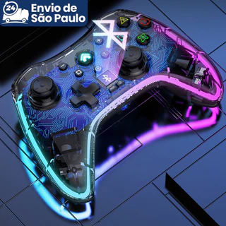 Controle Transparente Sem Fio P/n-switch Ios Android Ps3 Ps4 Android Computador Videogame