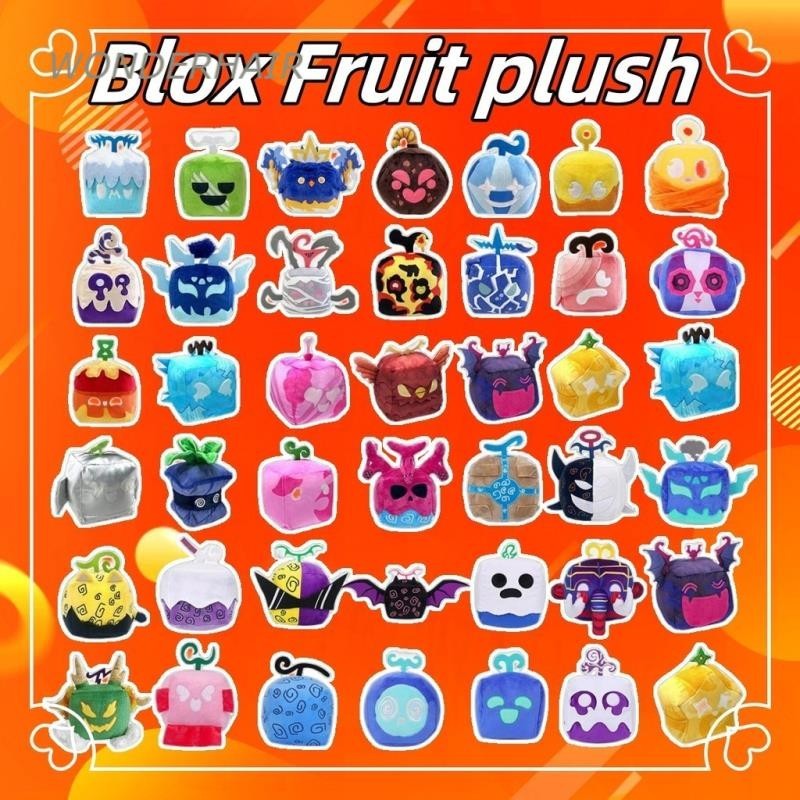 2024 Novo Estilo Blox Fruits Game Plush Toy Muti-Styles Demon Fruit ...