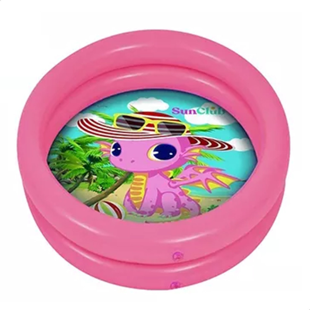 Piscina de água Inflável 20 Litros Rosa | Shopee Brasil