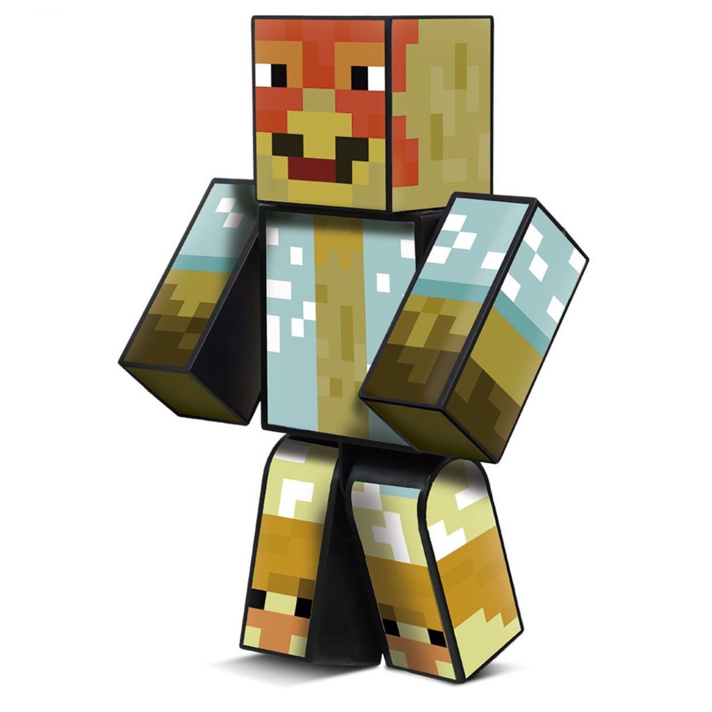 Boneco Zé Galo 25Cm Minecraft Turma do Problems Articulado | Shopee Brasil