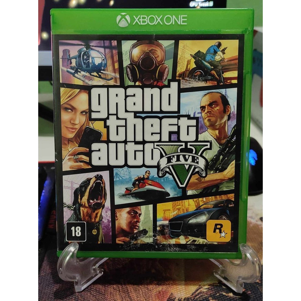 Jogo GTA V Xbox One, original Com Mapa Completo mídia física 100%.