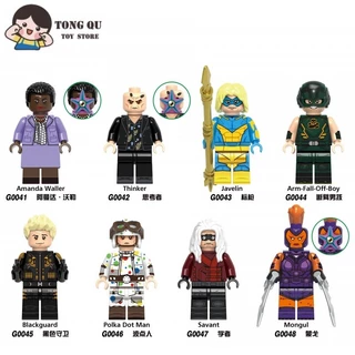 Superhero Minifigures Suicide Squad Building Block Dolls Modelos Colecionáveis Brinquedos De Aniversário