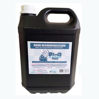 Água desmineralizada para bateria 5 litros - AB5L - Ping Plus