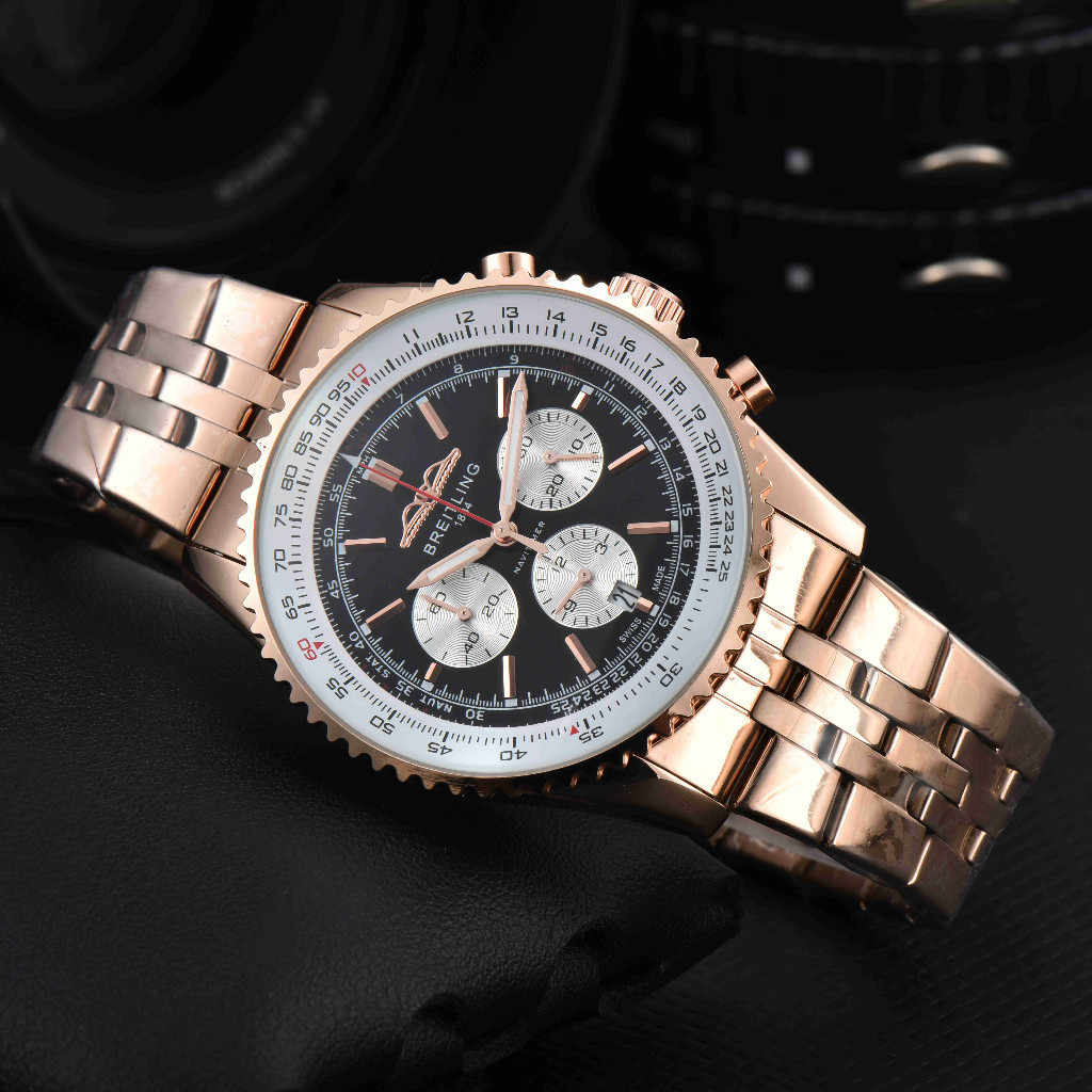 Century Aviation Chronograph Series Relógio De Pulso Movimento Mecânico ...